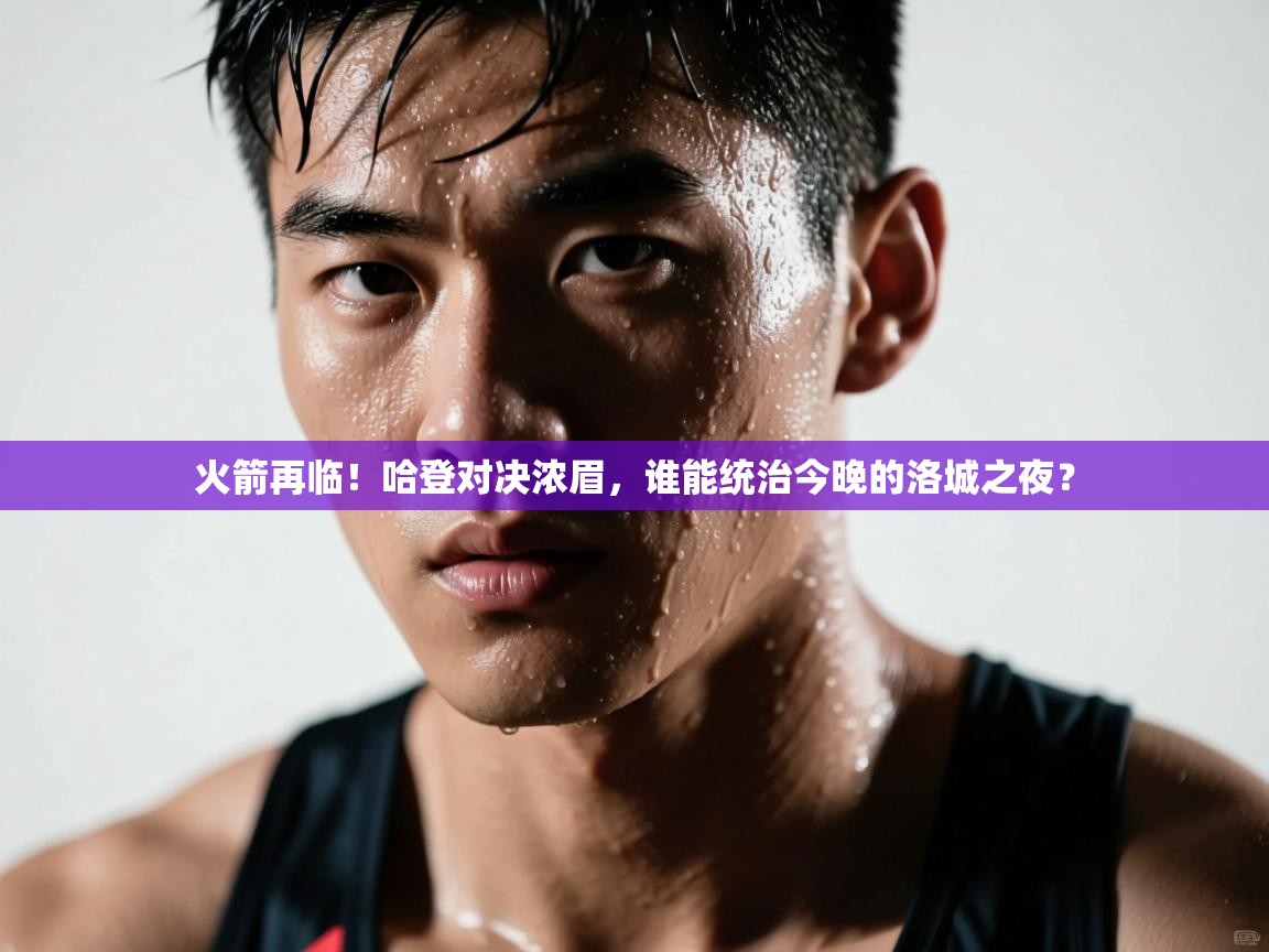 火箭再临！哈登对决浓眉，谁能统治今晚的洛城之夜？  第2张